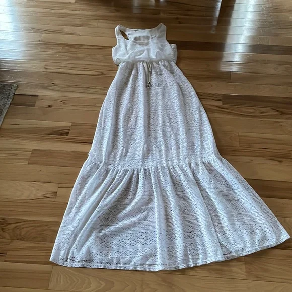 Maurices | Dresses | White Lace Maxi Dress | Poshmark